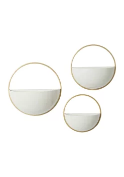 Wholesale 💯 Contemporary Metal Planter - Set of 3 by Monroe Lane 😉