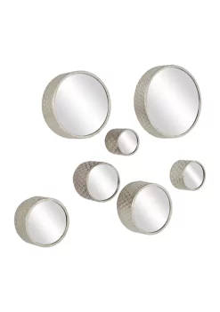 Cheap 🤩 Glam Metal Wall Mirror - Set of 7 by Monroe Lane 🔔 -Monroe Lane Sales Belk 14236