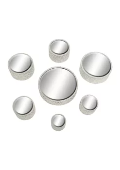 Cheap 🤩 Glam Metal Wall Mirror - Set of 7 by Monroe Lane 🔔 -Monroe Lane Sales Belk 14237