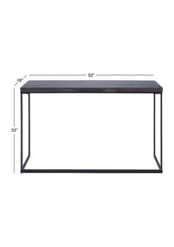 New 🥰 Contemporary Wood Console Table by Monroe Lane 👍 -Monroe Lane Sales Belk 14242