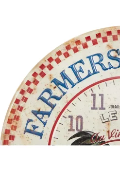 Top 10 😀 Farmhouse Metal Wall Clock - Set of 2 by Monroe Lane 😀 -Monroe Lane Sales Belk 14247