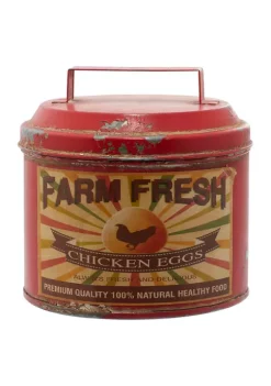 Cheap 🥰 Farmhouse Metal Decorative Jars - Set of 3 by Monroe Lane 😀 -Monroe Lane Sales Belk 14263