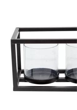 Discount 👍 Contemporary Metal Candelabra by Monroe Lane 😀 -Monroe Lane Sales Belk 14269