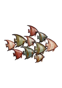 Cheapest 𧨠Coastal Metal Wall Decor by Monroe Lane π₯°