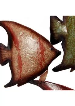 Cheapest 🧨 Coastal Metal Wall Decor by Monroe Lane 🥰 -Monroe Lane Sales Belk 14276