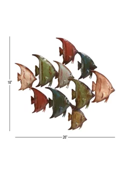 Cheapest 🧨 Coastal Metal Wall Decor by Monroe Lane 🥰 -Monroe Lane Sales Belk 14278