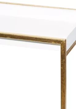 Hot Sale 🛒 Contemporary Metal Console Table - Set of 2 by Monroe Lane 🎁 -Monroe Lane Sales Belk 14292