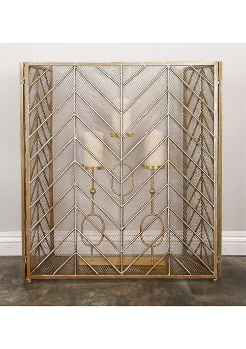 Brand new π₯° Modern Metal Fireplace Screen by Monroe Lane π 3 Brand new π₯° Modern Metal Fireplace Screen by Monroe Lane π - Image 3