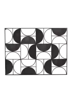 Cheapest 😀 Contemporary Metal Wall Decor by Monroe Lane 🎁 -Monroe Lane Sales Belk 14318