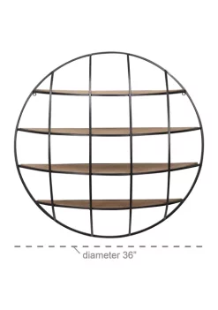 Top 10 ✨ Industrial Metal Wall Shelf by Monroe Lane 💯