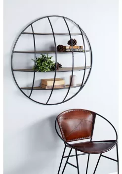 Top 10 ✨ Industrial Metal Wall Shelf by Monroe Lane 💯 -Monroe Lane Sales Belk 14352