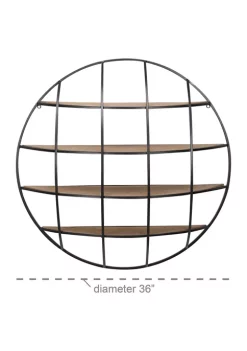 Top 10 ✨ Industrial Metal Wall Shelf by Monroe Lane 💯 -Monroe Lane Sales Belk 14353