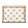Best Sale 🔔 Traditional Metal Console Table by Monroe Lane 🔥