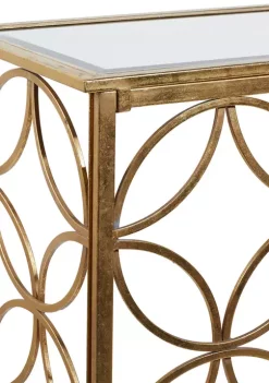 Best Sale 🔔 Traditional Metal Console Table by Monroe Lane 🔥 -Monroe Lane Sales Belk 14358