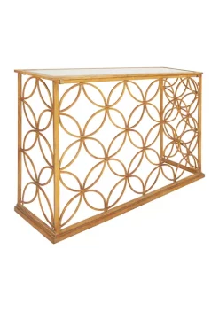 Best Sale 🔔 Traditional Metal Console Table by Monroe Lane 🔥 -Monroe Lane Sales Belk 14359