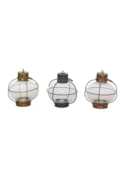 Top 10 ๐ Iron Rustic Lantern Set of 3 by Monroe Lane ๐