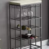 Best deal 🛒 Contemporary Iron Standing Wine Rack by Monroe Lane 🤩
