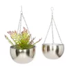 Brand new 🛒 Glam Metal Planter - Set of 2 by Monroe Lane 🔔