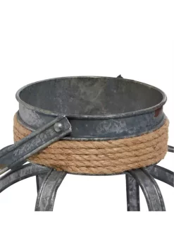 Coupon 🧨 Iron Industrial Lantern by Monroe Lane 🔥 -Monroe Lane Sales Belk 14391