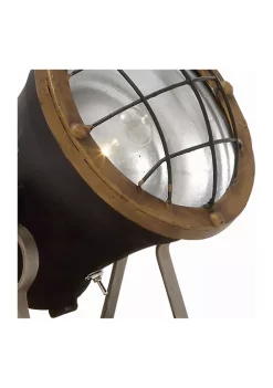 New 🔥 Industrial Metal Accent Lamp by Monroe Lane 🔥 -Monroe Lane Sales Belk 14414