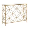 Buy 🛒 Contemporary Metal Console Table by Monroe Lane 🎉