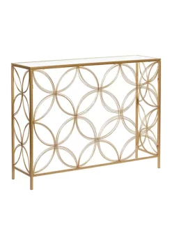 Buy 🛒 Contemporary Metal Console Table by Monroe Lane 🎉 -Monroe Lane Sales Belk 14438