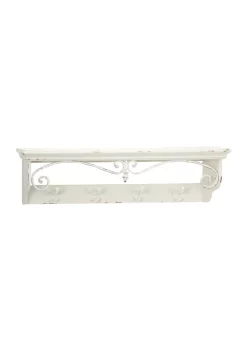 Hot Sale 🤩 Wood Farmhouse Wall Shelf by Monroe Lane 🔥 -Monroe Lane Sales Belk 1444