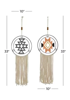 Brand new 🔥 Contemporary Metal Wall Decor - Set of 2 by Monroe Lane 🌟 -Monroe Lane Sales Belk 14443