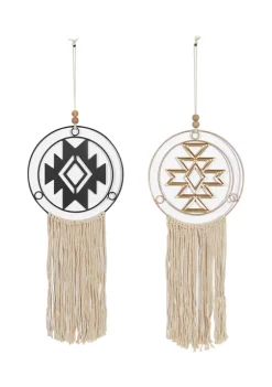 Brand new 🔥 Contemporary Metal Wall Decor - Set of 2 by Monroe Lane 🌟 -Monroe Lane Sales Belk 14444