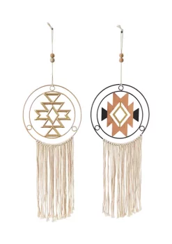 Brand new 🔥 Contemporary Metal Wall Decor - Set of 2 by Monroe Lane 🌟 -Monroe Lane Sales Belk 14445