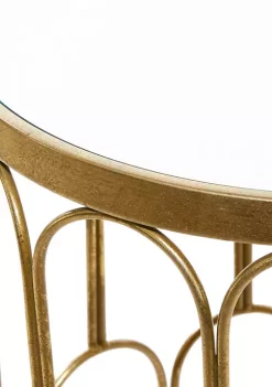 Deals 🌟 Glam Metal Accent Table - Set of 3 by Monroe Lane 💯 -Monroe Lane Sales Belk 14450