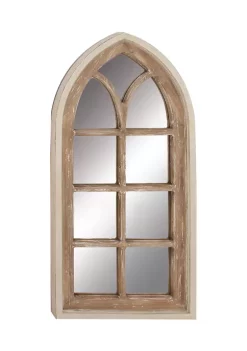 Best deal 😀 Vintage Wood Wall Mirror by Monroe Lane 🔔