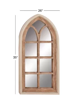 Best deal 😀 Vintage Wood Wall Mirror by Monroe Lane 🔔 -Monroe Lane Sales Belk 14478