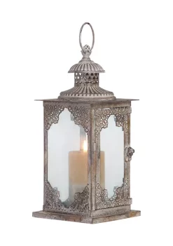 Deals ⌛ Vintage Metal Candle Lantern by Monroe Lane 🎉 -Monroe Lane Sales Belk 1450