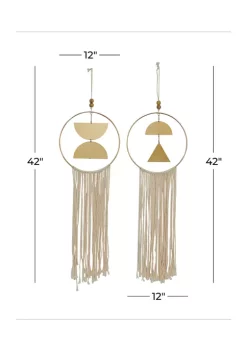 Deals 😉 Contemporary Metal Wall Decor - Set of 2 by Monroe Lane 😍 -Monroe Lane Sales Belk 14522