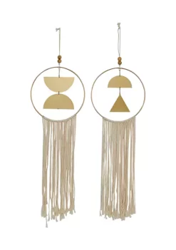 Deals 😉 Contemporary Metal Wall Decor - Set of 2 by Monroe Lane 😍 -Monroe Lane Sales Belk 14523