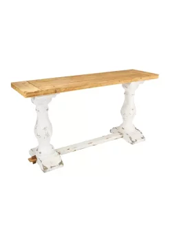 Cheap 🎁 Vintage Wood Console Table by Monroe Lane ❤️ -Monroe Lane Sales Belk 14598