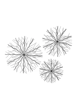 Deals π Contemporary Metal Wall Decor - Set of 3 by Monroe Lane π₯