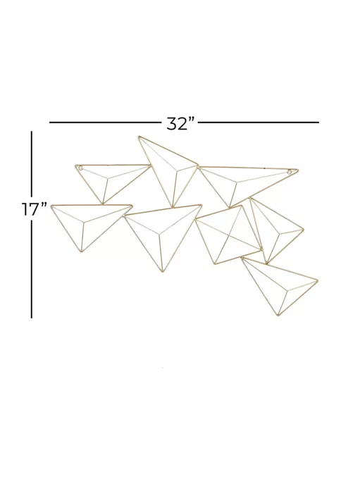 Discount ⌛ Contemporary Metal Wall Decor by Monroe Lane ⭐ 4 Discount ⌛ Contemporary Metal Wall Decor by Monroe Lane ⭐ - Image 4