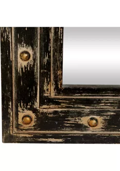 Best Pirce ✔️ Rustic Wood Wall Mirror by Monroe Lane 🎁 -Monroe Lane Sales Belk 14733