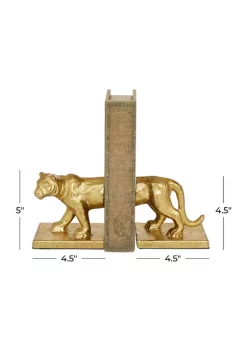 Deals 🔥 Glam Metal Bookends - Set of 2 by Monroe Lane 🤩 -Monroe Lane Sales Belk 14746