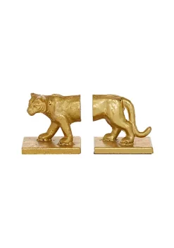 Deals 🔥 Glam Metal Bookends - Set of 2 by Monroe Lane 🤩 -Monroe Lane Sales Belk 14747