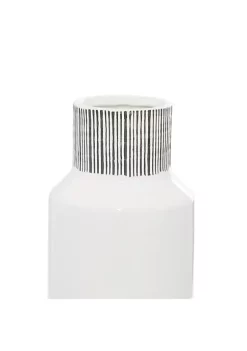 Brand new ⌛ Modern Ceramic Vase by Monroe Lane 🎉 -Monroe Lane Sales Belk 14773