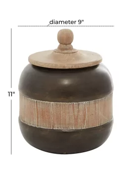 Best reviews of ✔️ Rustic Metal Decorative Jars by Monroe Lane 😉 -Monroe Lane Sales Belk 14797