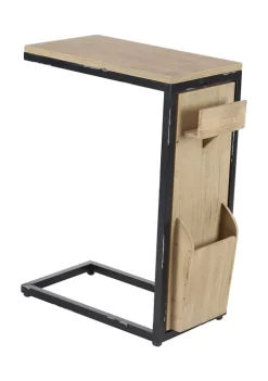 Buy 🧨 Industrial Wood Accent Table by Monroe Lane ⭐ -Monroe Lane Sales Belk 14849