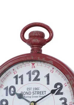 Brand new 👏 Vintage Metal Wall Clock - Set of 2 by Monroe Lane 🧨 -Monroe Lane Sales Belk 14859