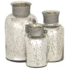 Cheap 😀 Glam Glass Decorative Jars - Set of 3 by Monroe Lane 🥰
