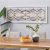 Outlet 🥰 Contemporary Cotton Framed Wall Art by Monroe Lane ❤️
