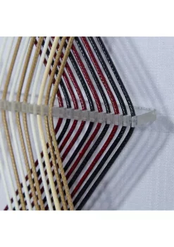 Outlet 🥰 Contemporary Cotton Framed Wall Art by Monroe Lane ❤️ -Monroe Lane Sales Belk 14898