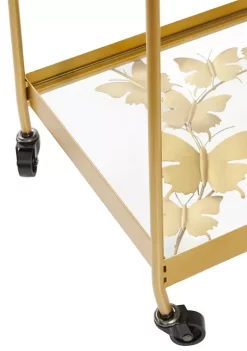 Top 10 🤩 Contemporary Metal Bar Cart by Monroe Lane 🔥 -Monroe Lane Sales Belk 14908